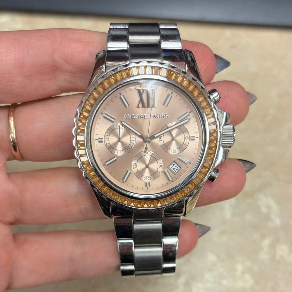 Michael Kors Two-Tone Chronograph Watch